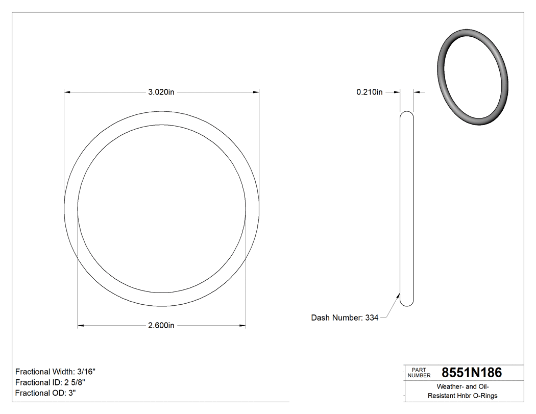 Technical drawing - 8551N186